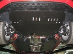Защита картера двигателя и кпп сталь 2 мм. ALFeco Audi A1 2010-2019