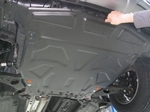 Защита картера двигателя и кпп сталь 2 мм. ALFeco KIA Picanto 2012-2016