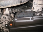 Защита картера двигателя и кпп сталь 2 мм. ALFeco Hyundai Elantra 2010-2015