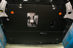 Защита картера двигателя и кпп сталь 2 мм. ALFeco Hyundai i40 2011-2019 ― Auto-Clover