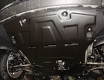 Защита картера двигателя и кпп сталь 2 мм. ALFeco Hyundai Tucson 2015-2019
