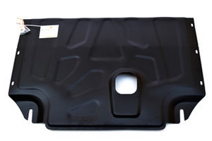 Защита картера двигателя и кпп сталь 2 мм. (V-2,2 125 л.с. передний привод) ALFeco Ford Transit 2014-2019 ― Auto-Clover