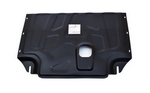 Защита картера двигателя и кпп сталь 2 мм. (V-2,2 полный привод) ALFeco Ford Transit 2014-2019