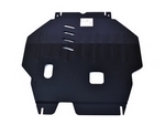 Защита картера двигателя и кпп сталь (V-3.0) 2 мм. ALFeco Mitsubishi Outlander III 2013-2019