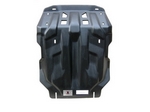 Защита картера двигателя, радиатора, кпп и рк композит 10 мм. АВС-Дизайн Toyota Hilux 2005-2015