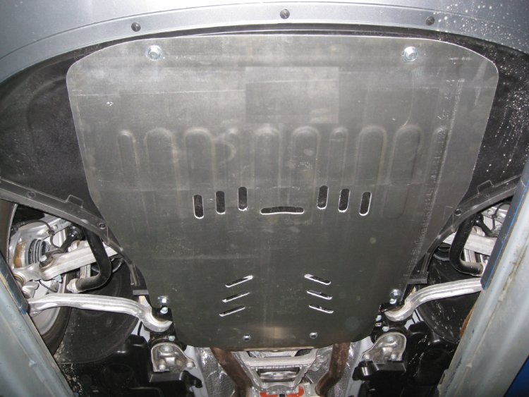 Защита картера двигателя сталь 2 мм. ALFeco Audi A6 2004-2011 no.1606