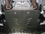 Защита картера двигателя сталь 2 мм. ALFeco Audi A6 2004-2011