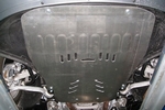 Защита картера двигателя сталь 2 мм. ALFeco Audi A6 2004-2011