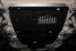 Защита картера двигателя сталь 2 мм. ALFeco Toyota Land Cruiser Prado 120 2002-2009