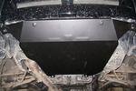 Защита картера двигателя сталь 2 мм. ALFeco Subaru Forester 2008-2012