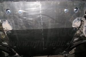 Защита картера двигателя сталь 2 мм. ALFeco Porsche Cayenne 2003-2010 ― Auto-Clover