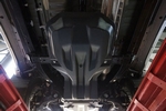Защита кпп и рк композит 10 мм. АВС-Дизайн Toyota Hilux 2015-2019