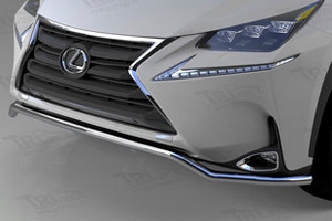 Защита переднего бампера одинарная (d 42) Can Otomotiv Lexus NX 2014-2019 ― Auto-Clover