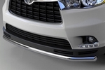 Защита переднего бампера одинарная (d 60) Can Otomotiv Toyota Highlander 2014-2019