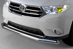Защита переднего бампера одинарная (d 60) Can Otomotiv Toyota Highlander 2008-2013