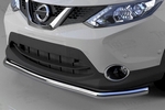 Защита переднего бампера одинарная (d 60) Can Otomotiv Nissan Qashqai 2014-2019