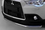 Защита переднего бампера одинарная (d 60) Can Otomotiv Mitsubishi ASX 2010-2019