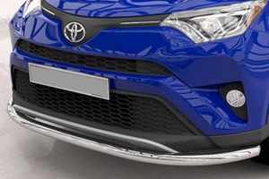 Защита переднего бампера одинарная (d 60) Can Otomotiv Toyota RAV4 2013-2019 ― Auto-Clover