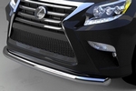 Защита переднего бампера одинарная (d 76) Can Otomotiv Lexus GX460 2010-2019