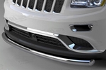 Защита переднего бампера одинарная (d 76) Can Otomotiv Jeep Grand Cherokee 2010-2019