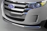 Защита переднего бампера одинарная (d 76) Can Otomotiv Ford Edge 2007-2019