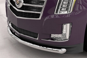 Защита переднего бампера одинарная (d 76) Can Otomotiv Cadillac Escalade 2015-2019 ― Auto-Clover