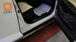 Защита штатных порогов (d 42) Can Otomotiv Lexus NX 2014-2019