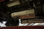 Защита топливного бака алюминий 4 мм. АВС-Дизайн Toyota Hilux 2005-2015