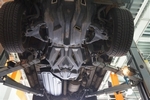 Защита топливного бака композит 8 мм. АВС-Дизайн Lexus LX570 2008-2019