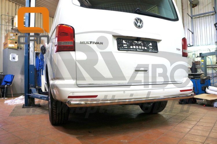 Защита заднего бампера одинарная (d 60) Can Otomotiv Volkswagen Transporter T5 2003-2015 no.11031