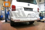 Защита заднего бампера одинарная (d 60) Can Otomotiv Volkswagen Transporter T5 2003-2015