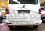 Защита заднего бампера одинарная (d 60) Can Otomotiv Volkswagen Transporter T5 2003-2015