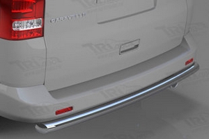 Защита заднего бампера одинарная (d 60) Can Otomotiv Volkswagen Transporter T5 2003-2015 ― Auto-Clover