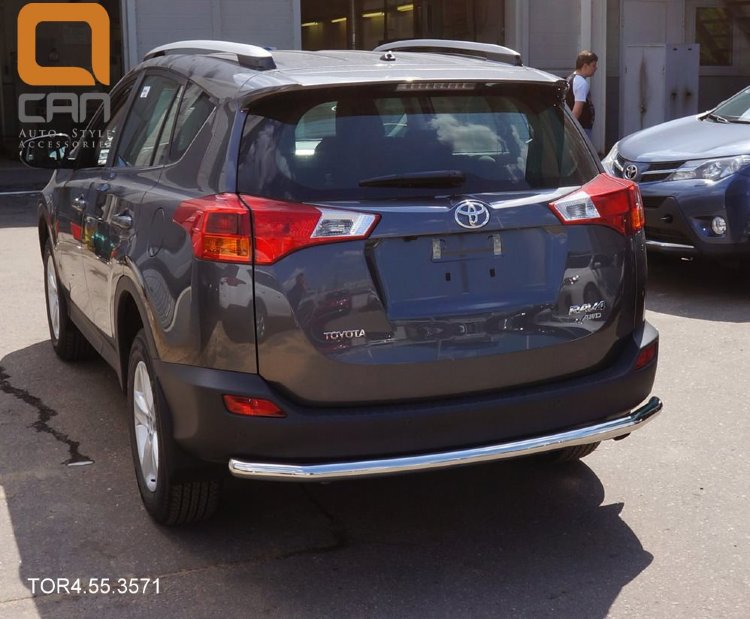 Защита заднего бампера одинарная (d 60) Can Otomotiv Toyota RAV4 2013-2019 no.11060