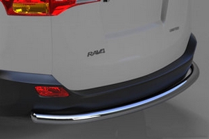 Защита заднего бампера одинарная (d 60) Can Otomotiv Toyota RAV4 2013-2019 ― Auto-Clover