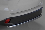 Защита заднего бампера одинарная (d 60) Can Otomotiv Toyota Highlander 2014-2019