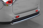 Защита заднего бампера одинарная (d 60) Can Otomotiv Mitsubishi Outlander III 2013-2019
