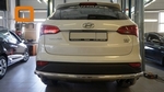 Защита заднего бампера одинарная (d 60) Can Otomotiv Hyundai Santa Fe 2012-2018