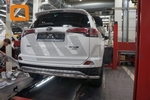 Защита заднего бампера одинарная (d 60) Can Otomotiv Toyota RAV4 2013-2019