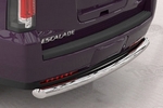 Защита заднего бампера одинарная (d 76) Can Otomotiv Cadillac Escalade 2015-2019