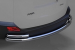 Защита заднего бампера одинарная с уголками (d 60/42) Can Otomotiv Toyota RAV4 2013-2019