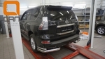 Защита заднего бампера уголки (d 76/42) Can Otomotiv Lexus GX460 2010-2019
