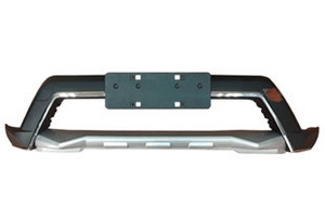 Защитная накладка на передний бампер OEM-Tuning Toyota RAV4 2013-2019 ― Auto-Clover