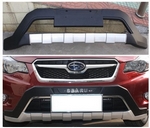 Защитная накладка на передний бампер OEM-Tuning Subaru XV 2012-2018