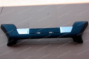 Защитная накладка на передний бампер OEM-Tuning Nissan X-Trail 2007-2014 ― Auto-Clover