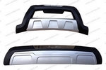Защитная накладка на передний бампер OEM-Tuning Lifan X60 2011-2019