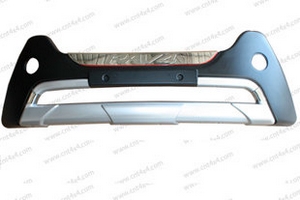 Защитная накладка на передний бампер OEM-Tuning Toyota RAV4 2013-2019 ― Auto-Clover