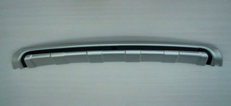 Защитная накладка на передний бампер (вариант 3) OEM-Tuning Hyundai ix35 2009-2015 no.9383