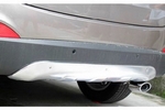 Защитная накладка на задний бампер алюминиевая OEM-Tuning Hyundai ix35 2009-2015