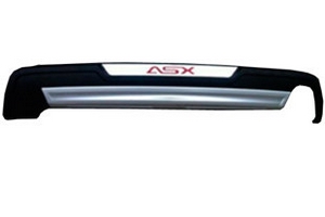 Защитная накладка на задний бампер OEM-Tuning Mitsubishi ASX 2010-2019 ― Auto-Clover
